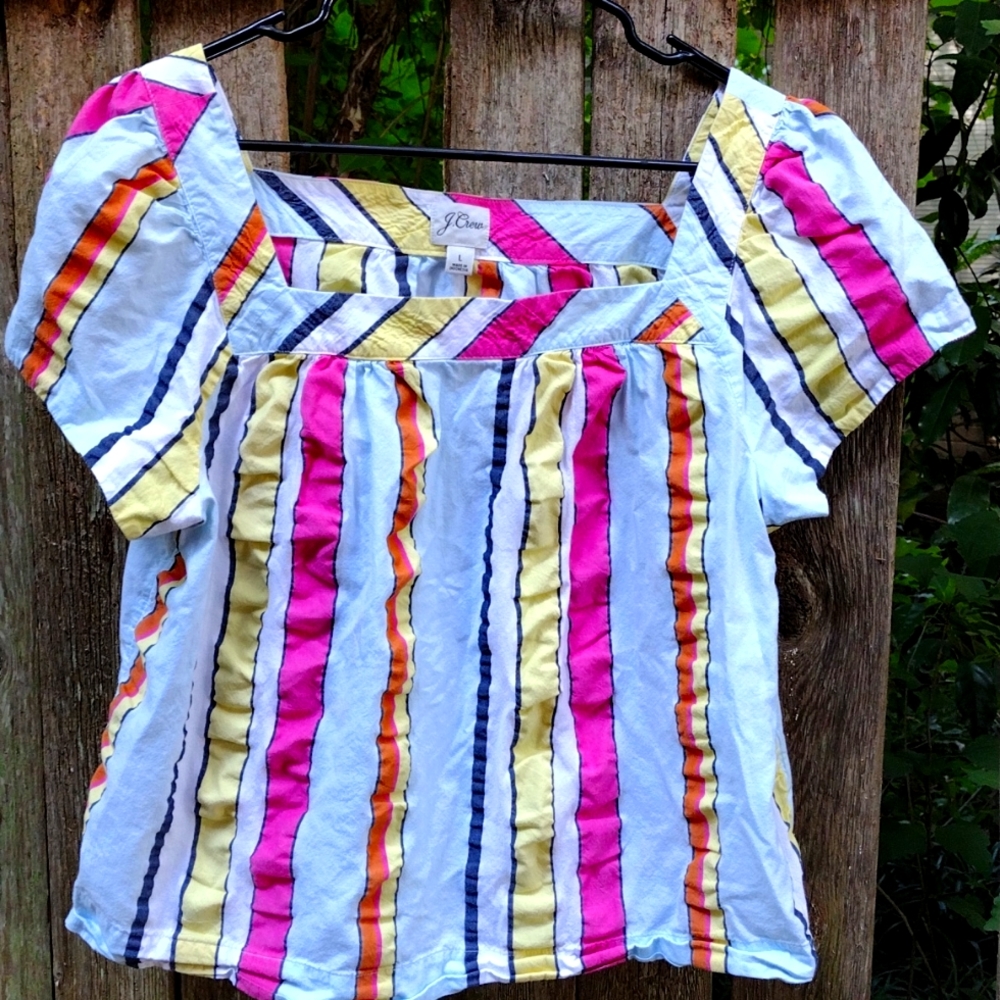 J Crew Size Large Blouse